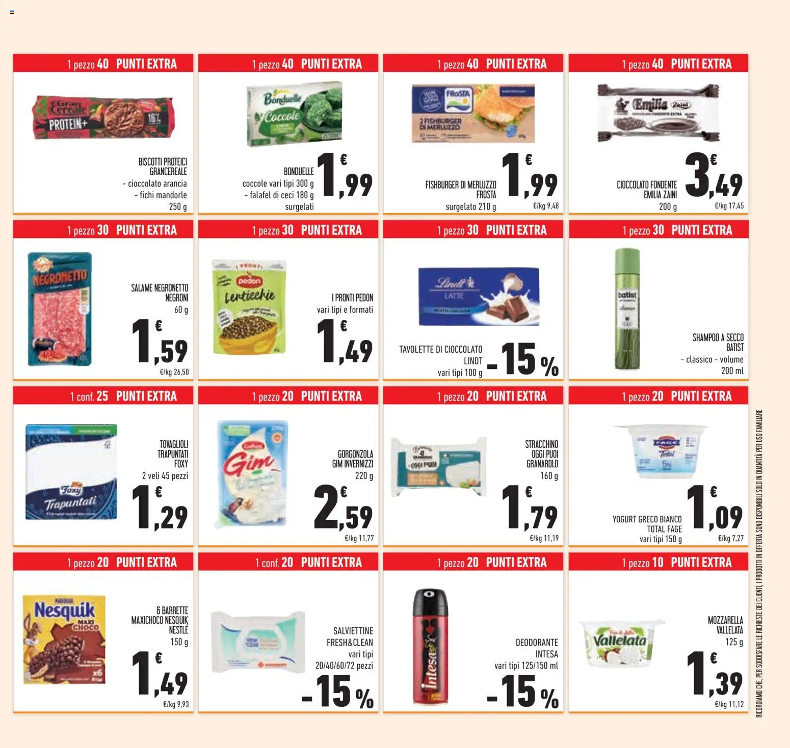 Volantino Conad del 29.01.2026 | Pagina: 37 | Prodotti: Shampoo, Yogurt greco, Deodorante, Falafel