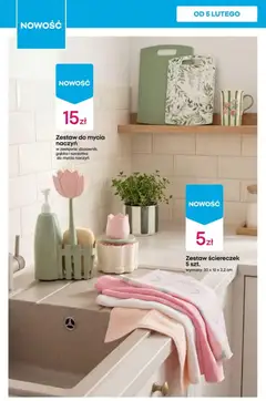 Pogląd oferty "Pepco Gazetka" - ważna od 05.02.2026 | Strona: 14 | Produkty: Szczotka, Gąbka