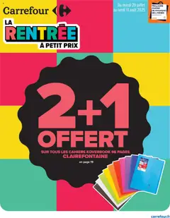 Carrefour - Prévisualisation de Carrefour catalogue la rentrée à petit prix valide à partir de 29.07.2025