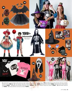 City Gross - erbjudanden - Förhandsvisning av reklamblad från butik City Gross aktuell från 13.10.2025 | Sida: 16 | Produkter: Diadem, Mask, Kjol, Pyjamas