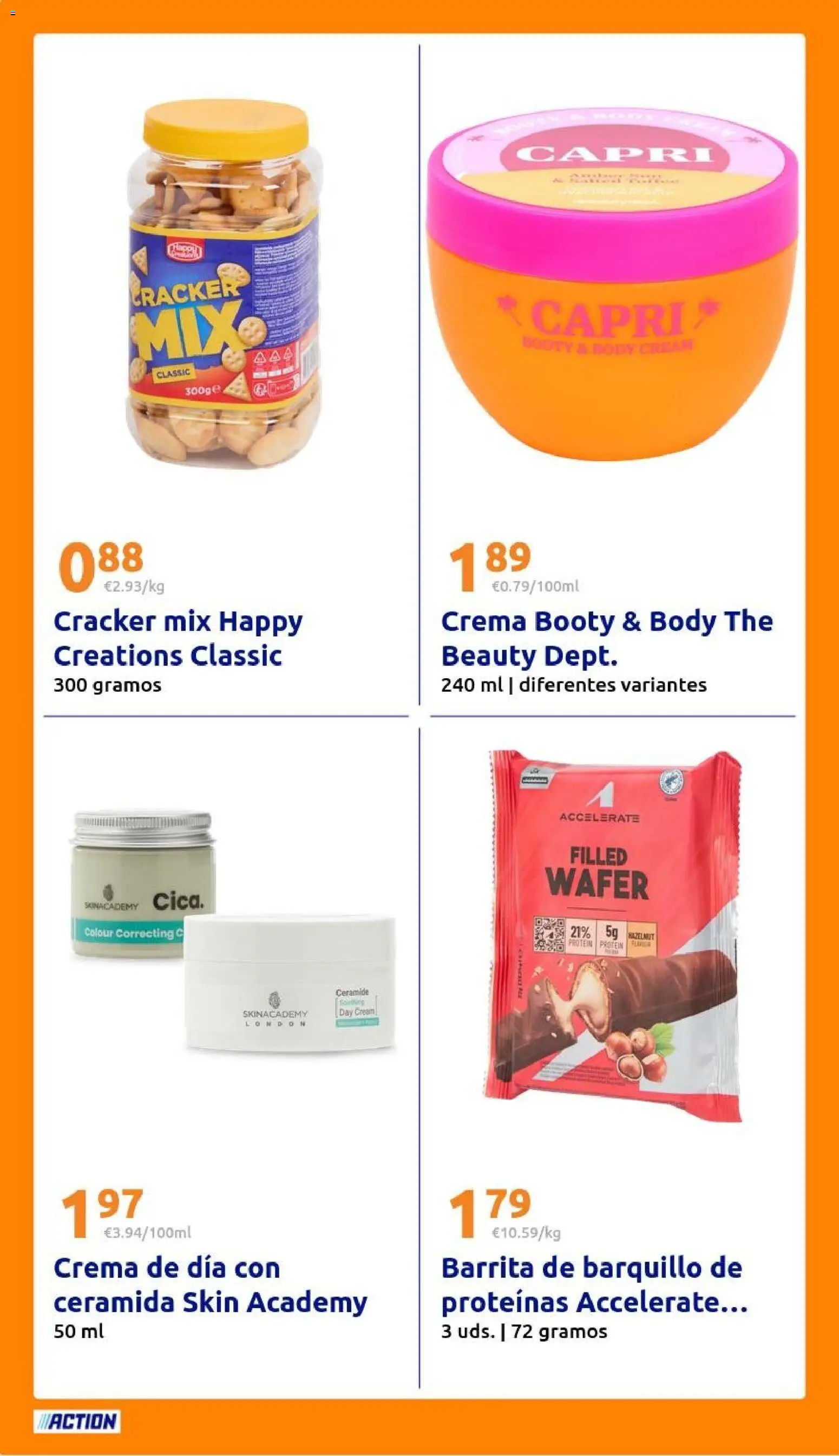 Action - Action week 8 2026 │ válido desde el 18.02.2026 | Página: 22 | Productos: Crema, Crema de día, Body