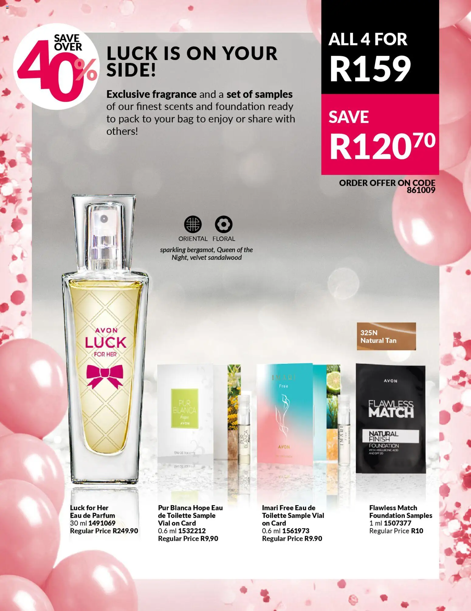 New Avon catalogue – valid from 24.01.2026 | Page: 3 | Products: Bag, Fragrance, Foundation