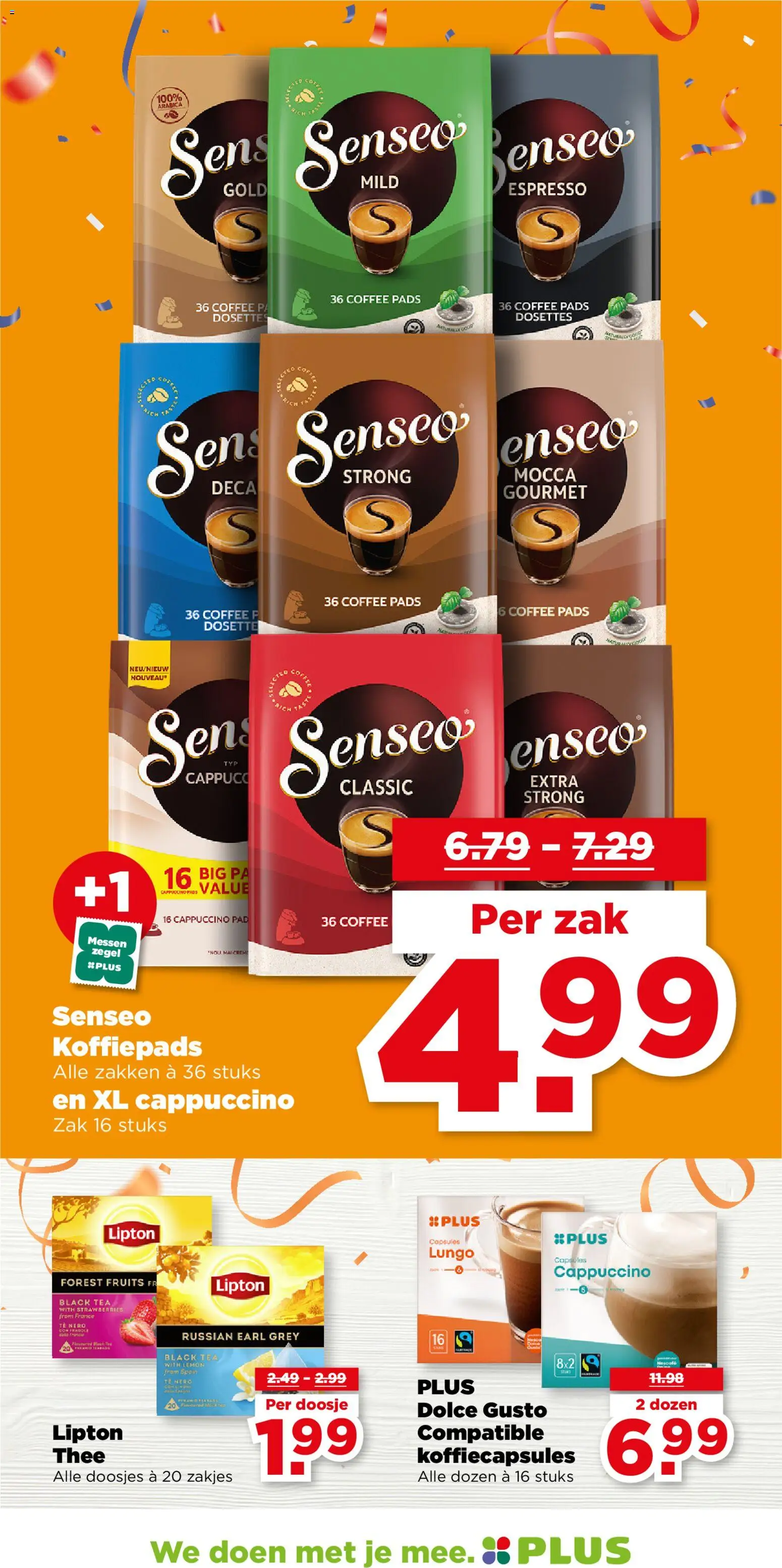 {H1} | Pagina: 4 | Producten: Koffiepads, Thee, Zak, Pads