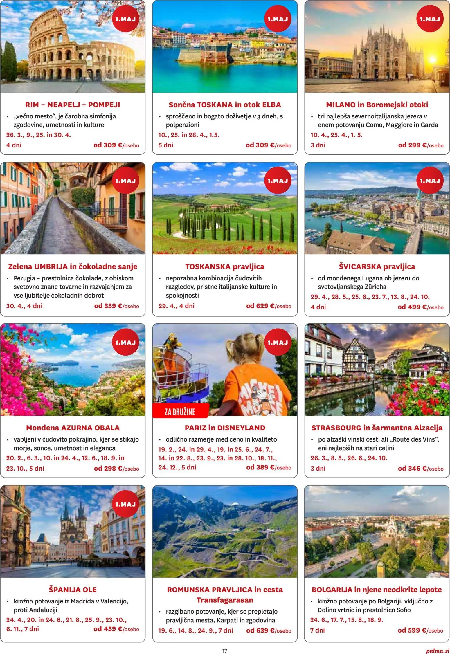 Novi Palma katalog ponudbe – veljaven od 01.02.2026 | Stran: 17 | Izdelki: Zelena