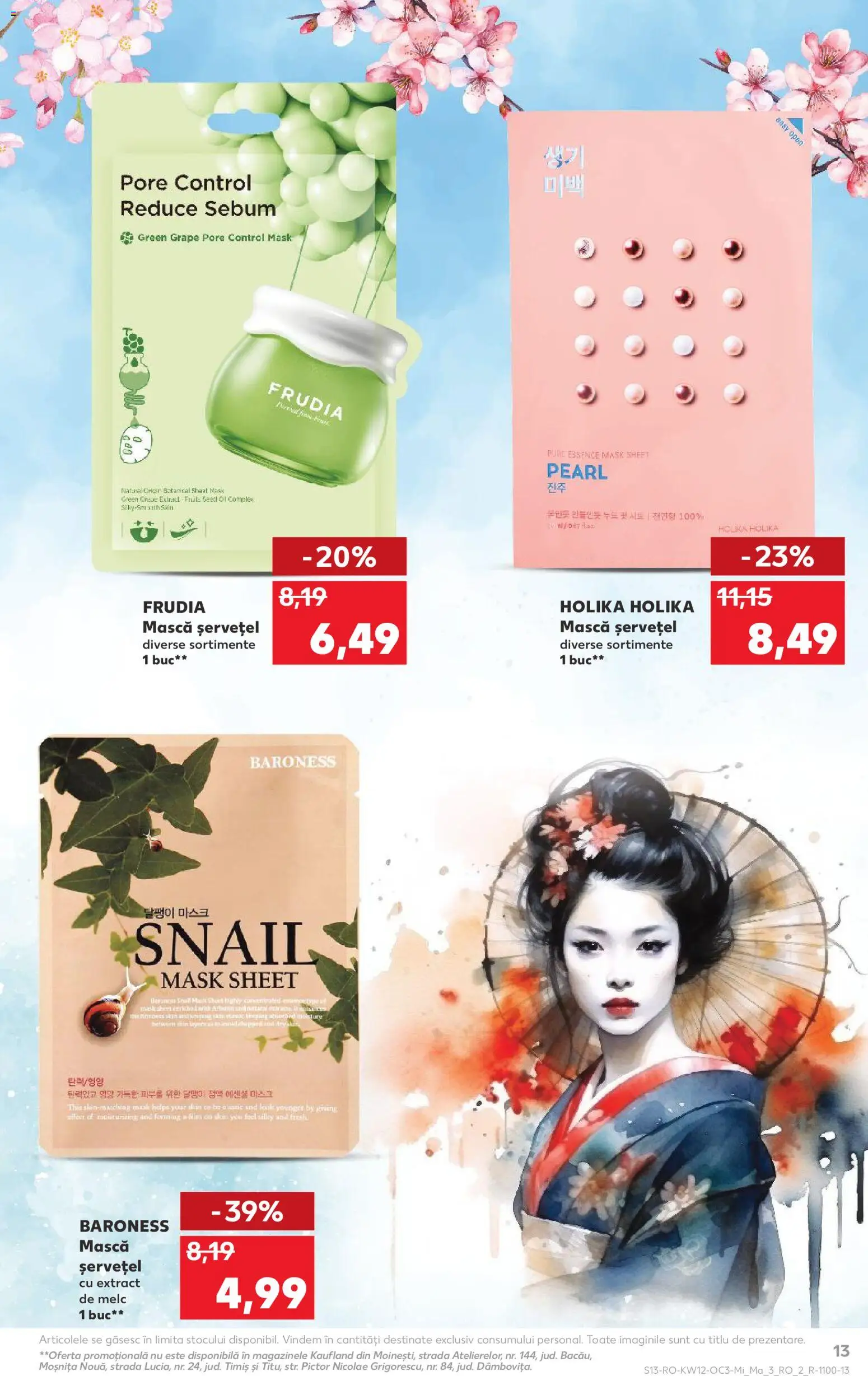 Kaufland RO akciós ujság - amely érvényes a következő dátumtól: 18.03.2026 | Oldal: 13