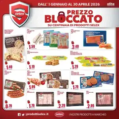 Anteprima del volantino Elite Supermercati Spesa Difesa catalogo valido a partire dal 01.01.2026 | Pagina: 6 | Prodotti: Prosciutto Crudo, Pollo, Prosciutto, Wurstel