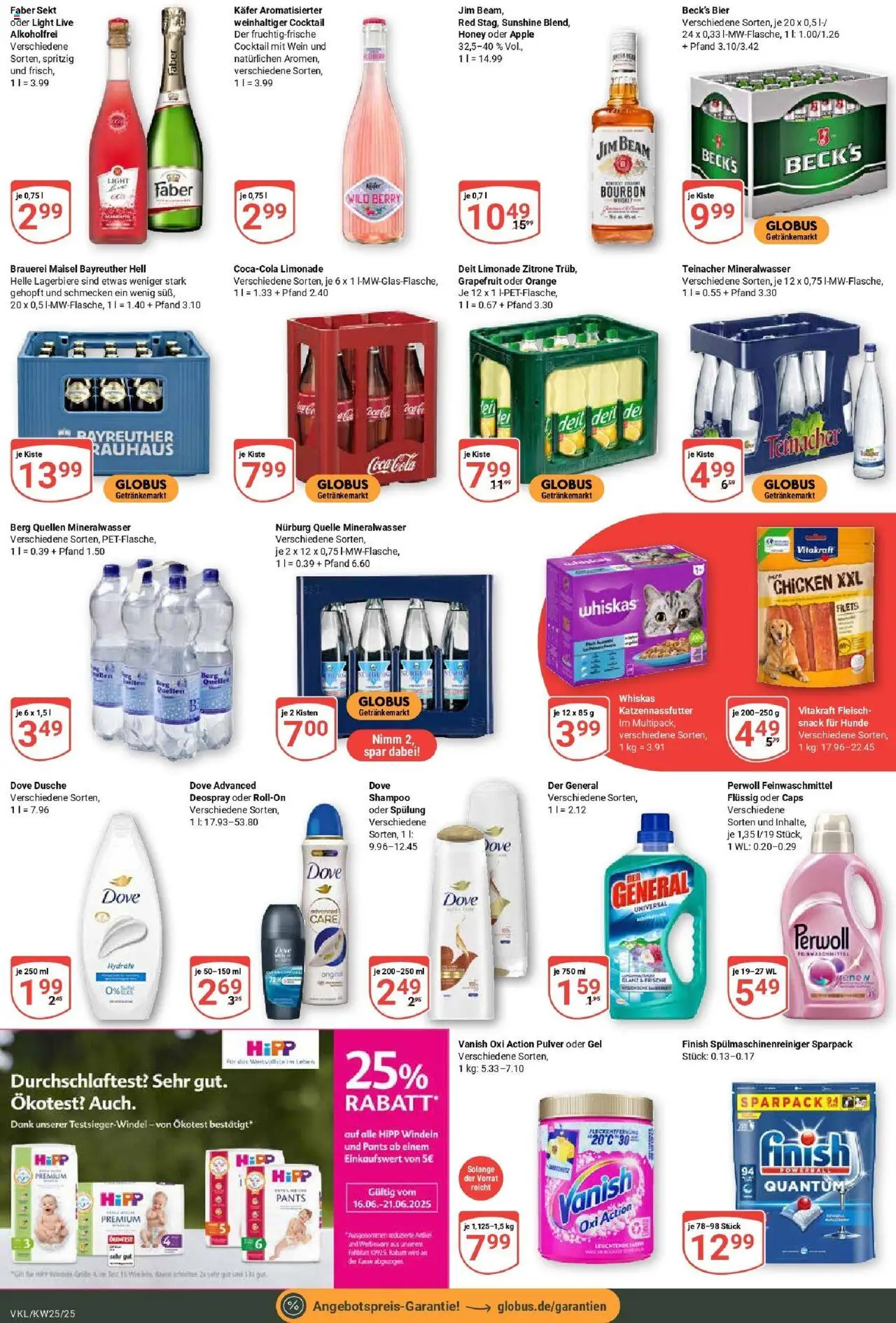 Globus prospekt Völklingen	 - gültig ab dem 15.06.2025 | Seite: 7 | Produkte: Bier, Limonade, Deodorant, Zitrone