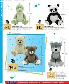 Carrefour Market - Prévisualisation de Carrefour Market La saison des jouets est ouverte valide à partir de 17.10.2025 | Page: 14 | Produits: Peluche, Ours en peluche, Livre