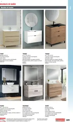 Bauhaus - ProService  │ válido desde el 24.02.2025 | Página: 229 | Productos: Té, Muebles, Lavabo, Baño