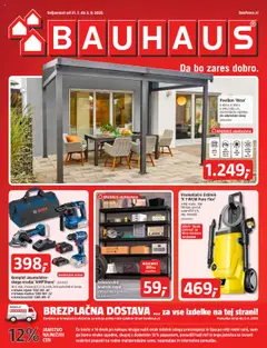 Bauhaus katalog - pregled letaka veljavnega od 31.07.2025