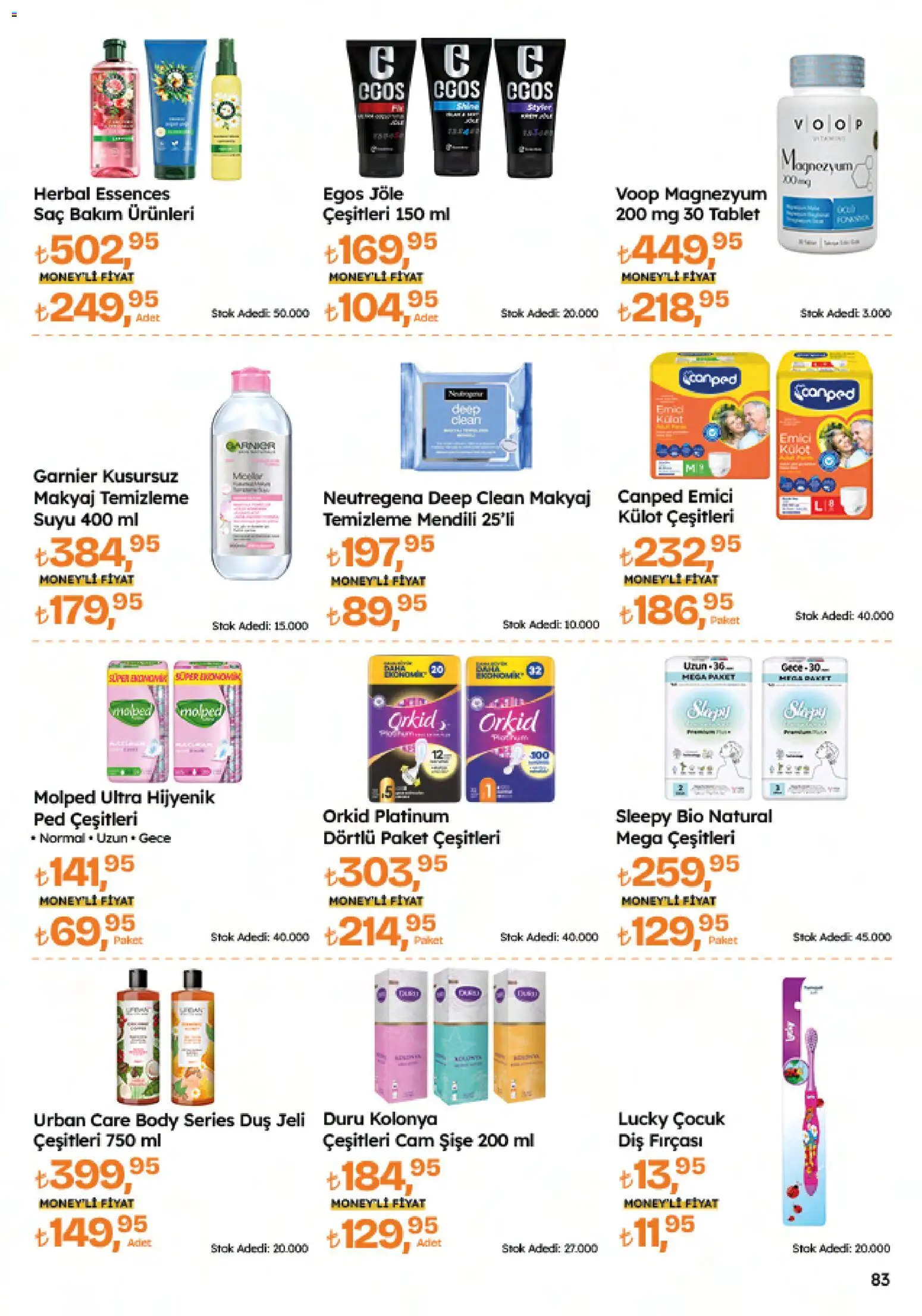 Migros Katalog - 5M Migroskop Dijital - 23.10.2025 tarihinden itibaren geçerlidir | Sayfa: 83 | Ürünler: Duş, Duş jeli, Diş fırçası, Makyaj