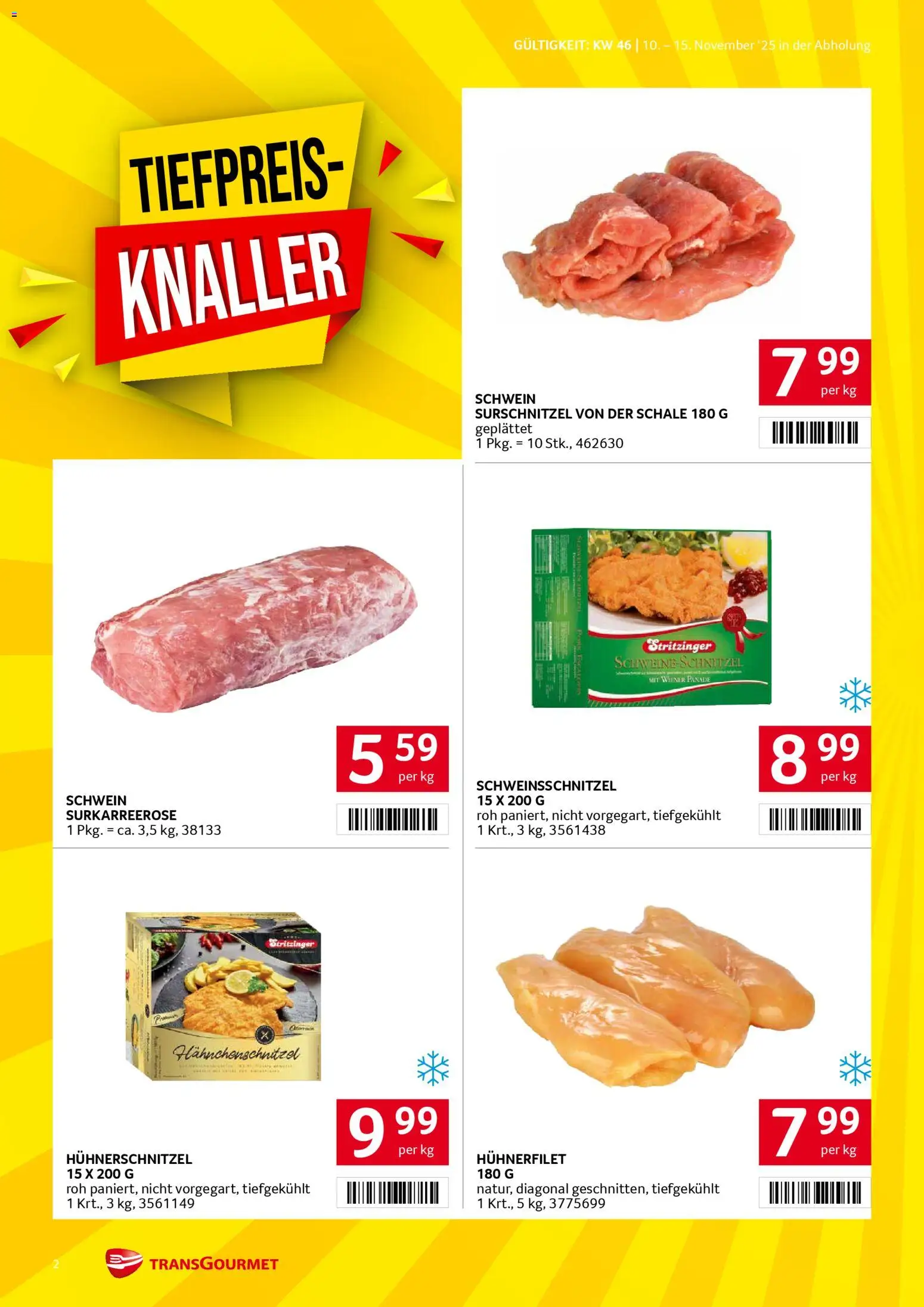 Transgourmet Flugblatt gültig ab 10.11.2025 | Seite: 2