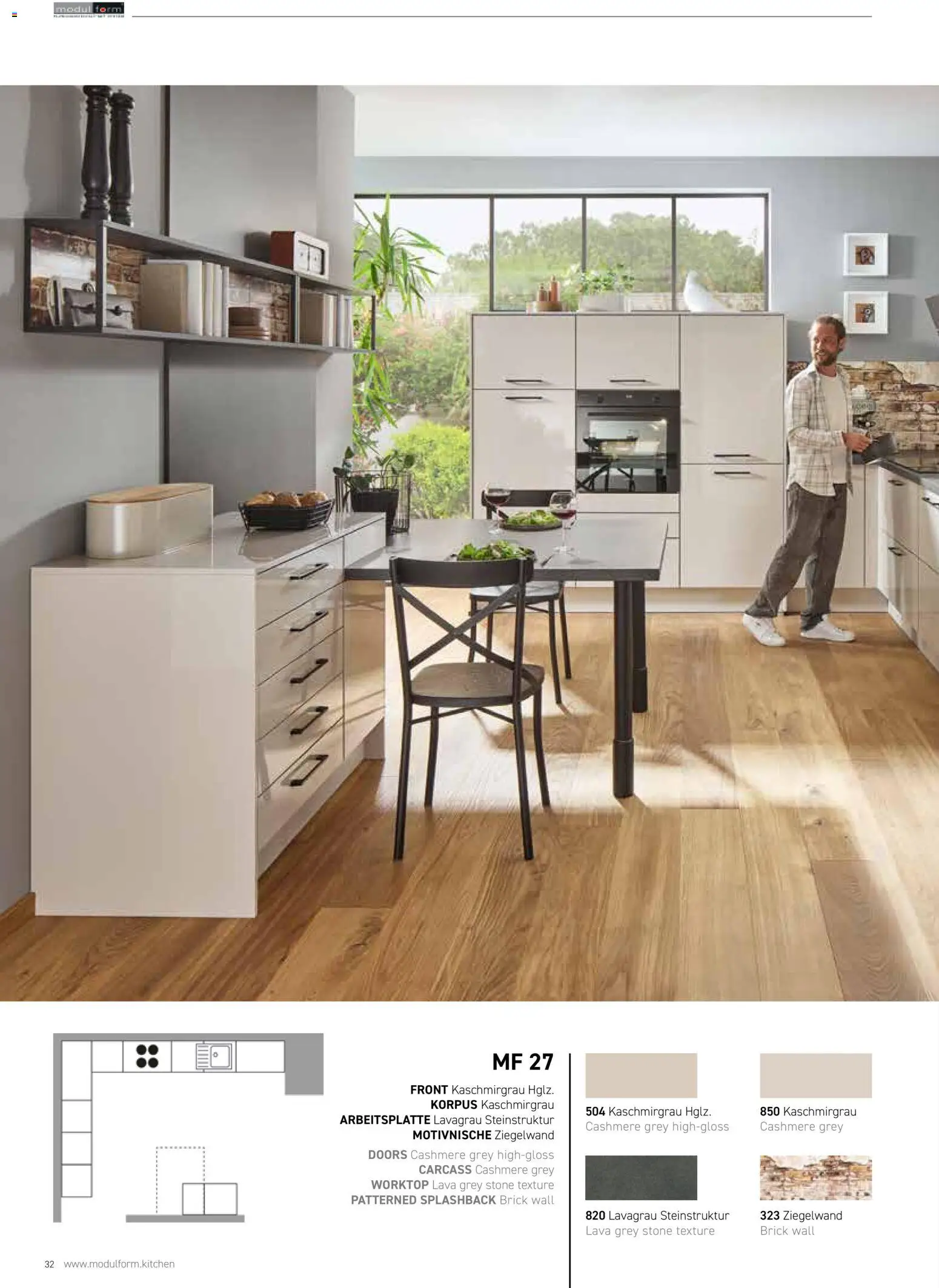 Ostermann Modulform Küchenprospekt 2026 – gültig ab 01.01.2026 | Seite: 32