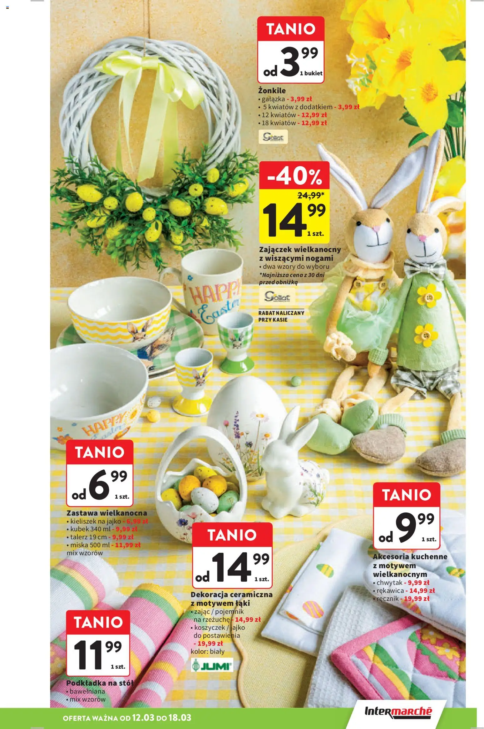 Intermarche gazetka od 12.03.2026 | Strona: 17 | Produkty: Stół