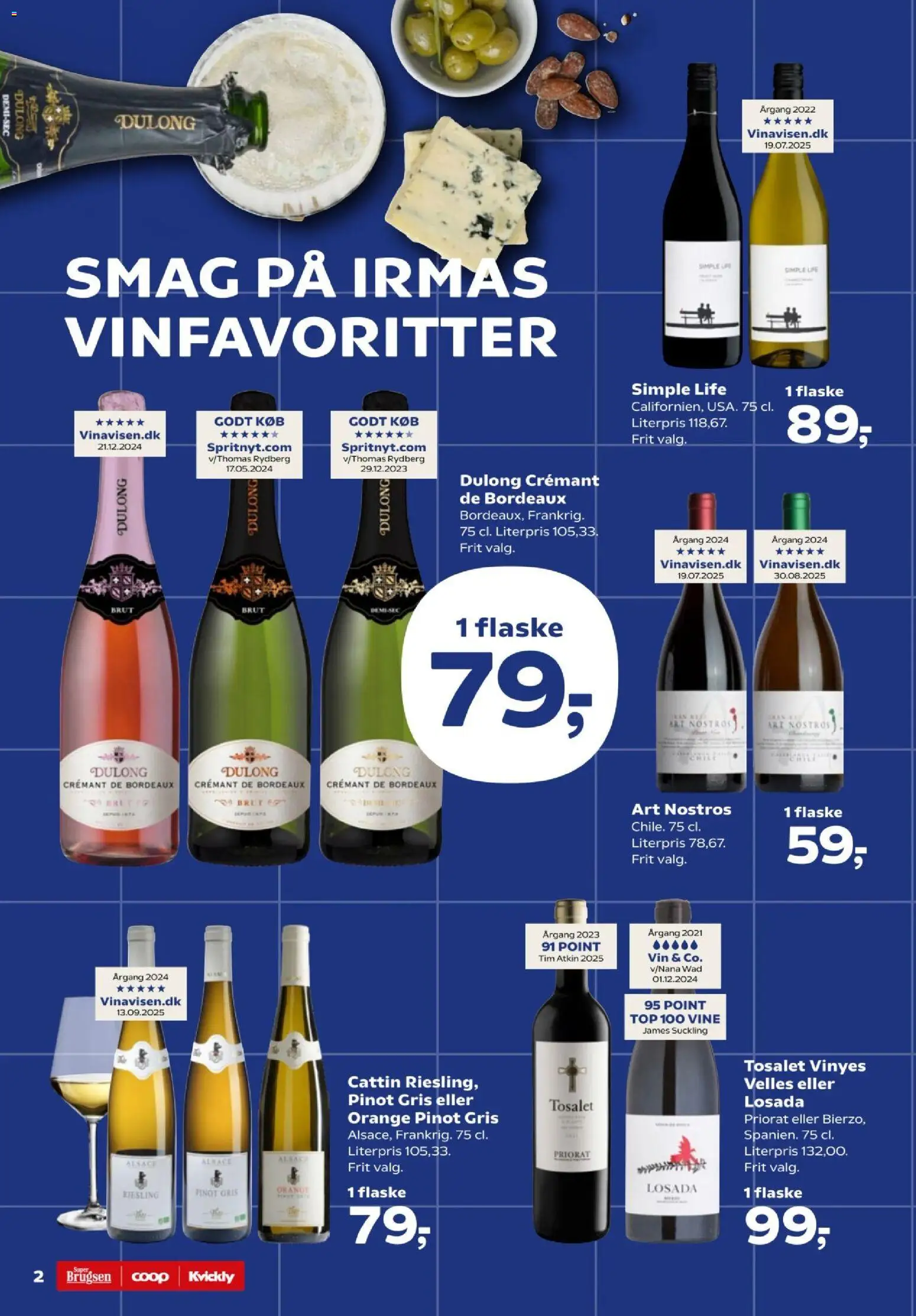 Kvickly tilbudsavis – gyldig fra 30.01.2026 | Side: 56 | Produkter: Vin