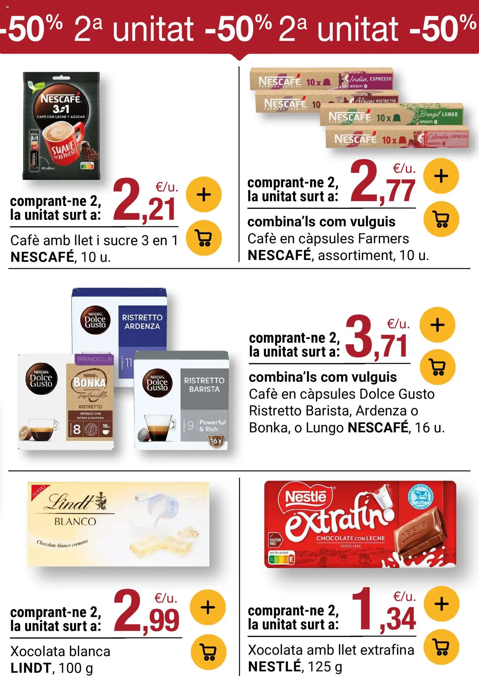 Bonpreu folleto │ válido desde el 03.03.2026 | Página: 5 | Productos: Café con leche, Leche, Café, Κεραία