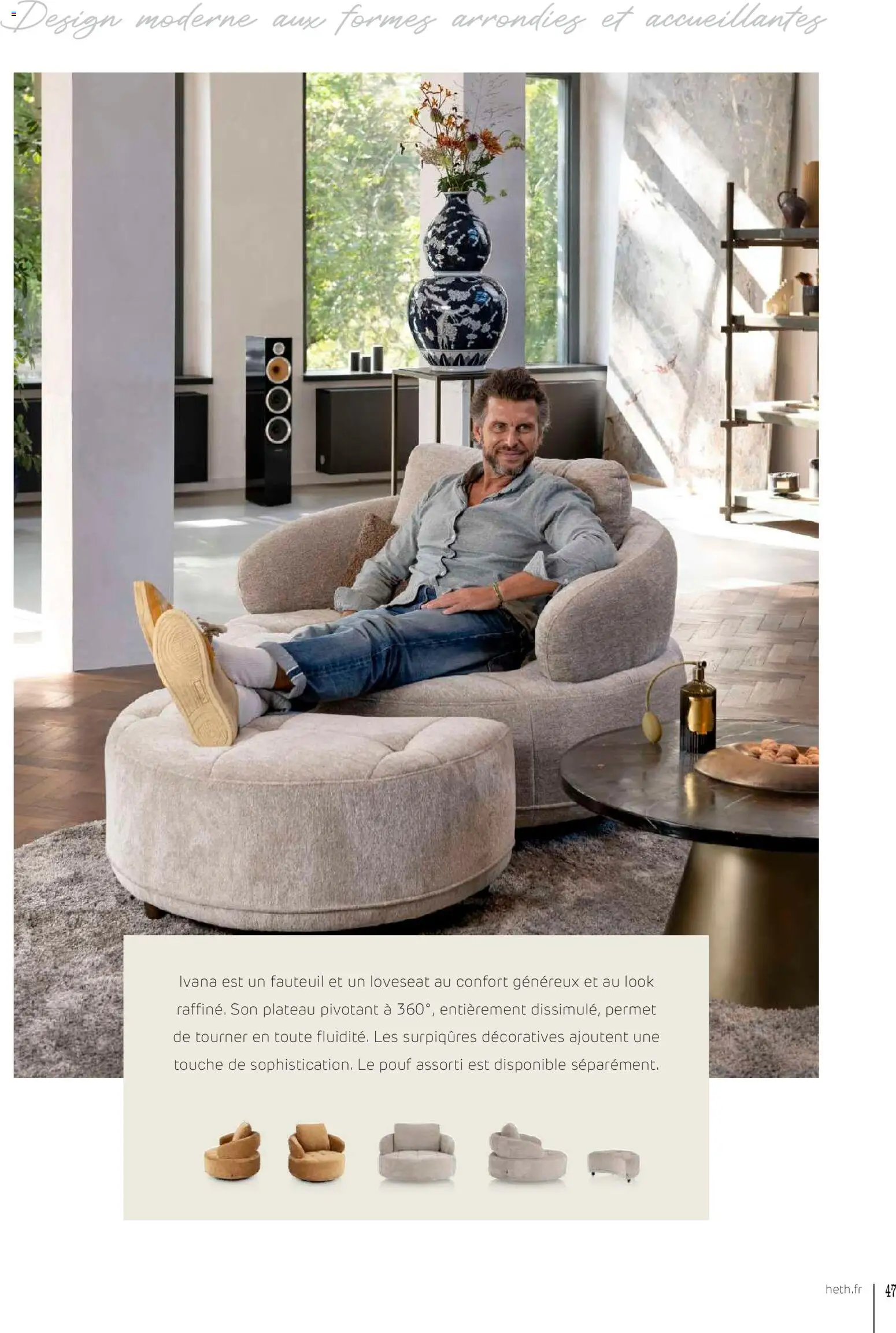 {H1} | Page: 47 | Produits: Plateau, Fauteuil