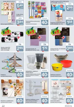 NORFA leidinys galioja nuo 05.03.2026 | Puslapis: 22 | Prekių: Kvapas, Tualetinis popierius