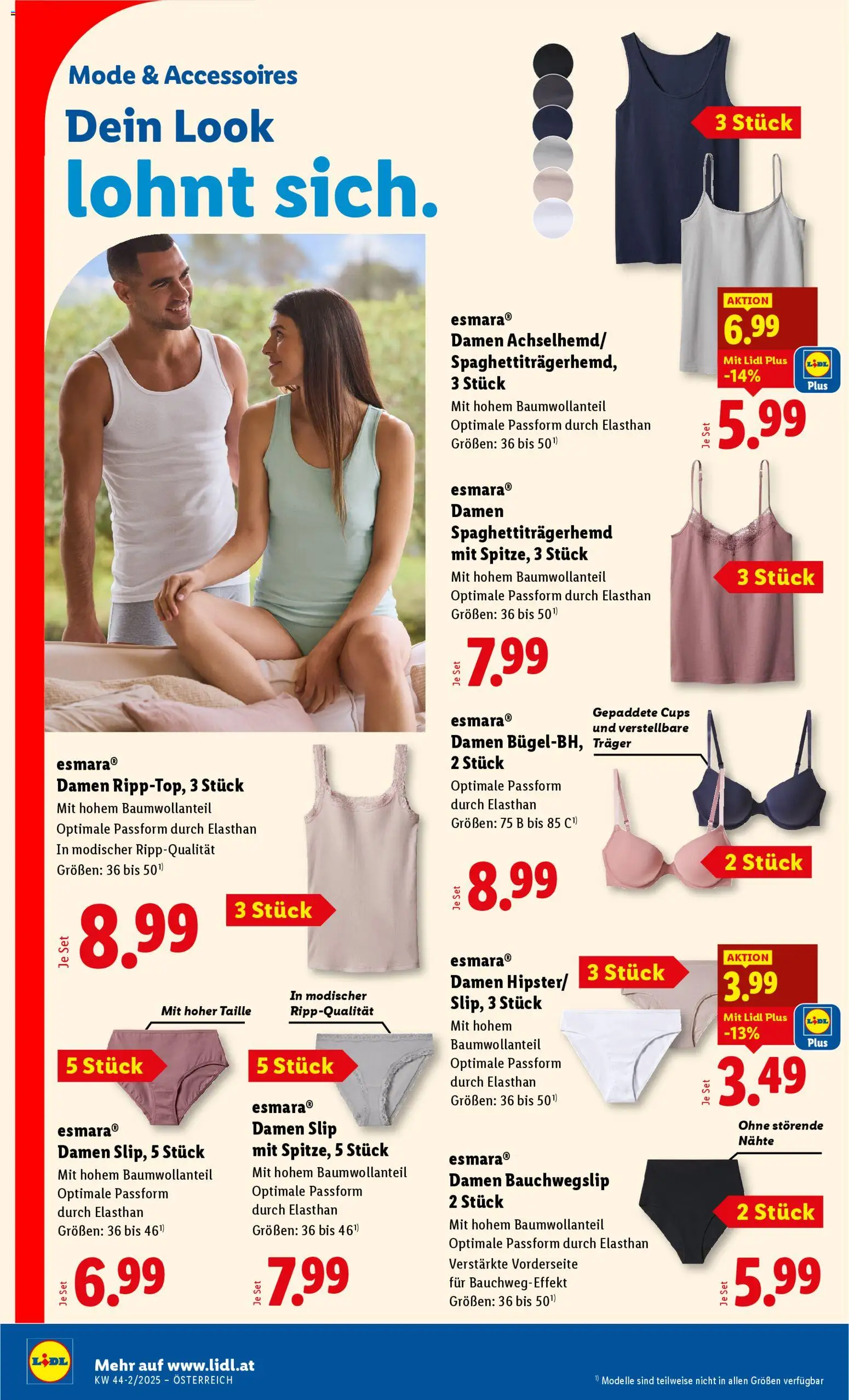 Lidl Flugblatt - Altenmarkt im Pongau, St. Johann im Pongau, Zell am See gültig ab 30.10.2025 | Seite: 20 | Produkte: Slip