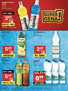 Delikatesy Centrum Gazetka od 31.07.2025 | Strona: 43 | Produkty: Ice Tea, Muszynianka, Ananas, Woda