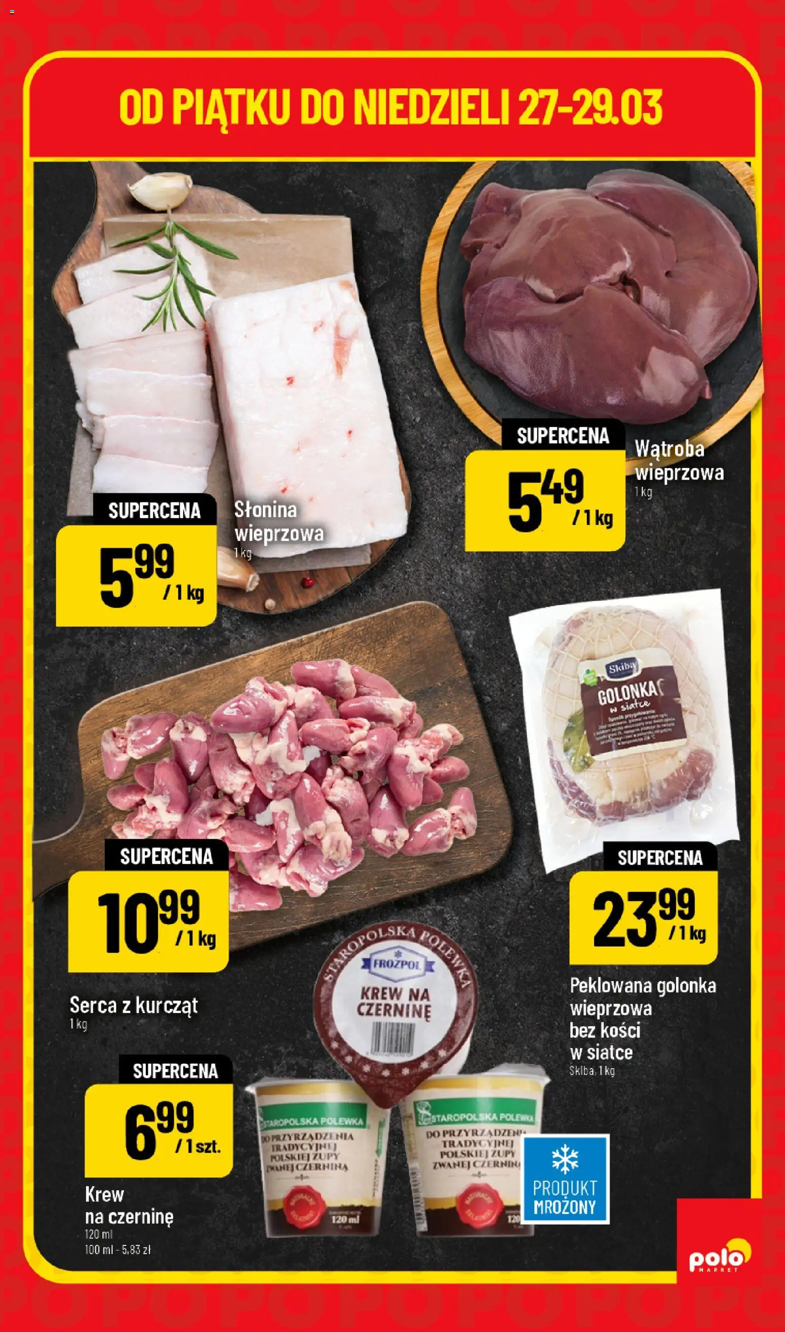 POLOmarket gazetka - Super Hity od 26.03.2026 | Strona: 7 | Produkty: Słonina