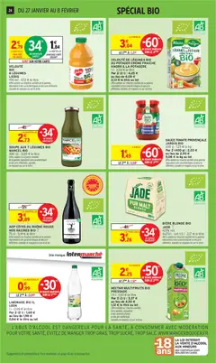 Intermarché - Prévisualisation de SAUCE TOMATE PROVENÇALE JARDIN BIO, 200 g sauce tomate provençale valide à partir de 27.01.2026 | Page: 24 | Produits: Marcel, Soupe, Crème fraiche, Crème