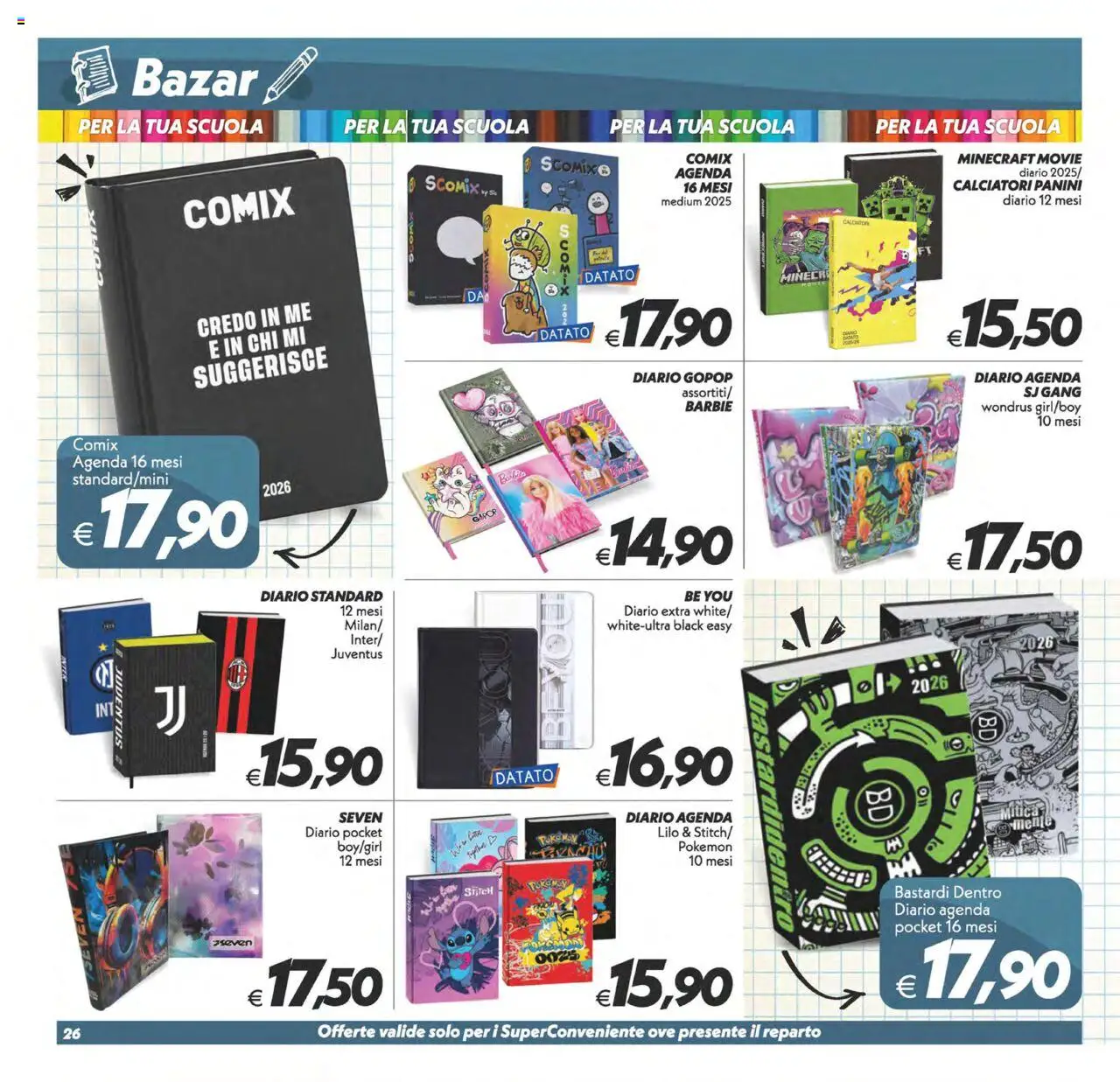 Volantino SuperConveniente del 24.07.2025 | Pagina: 26