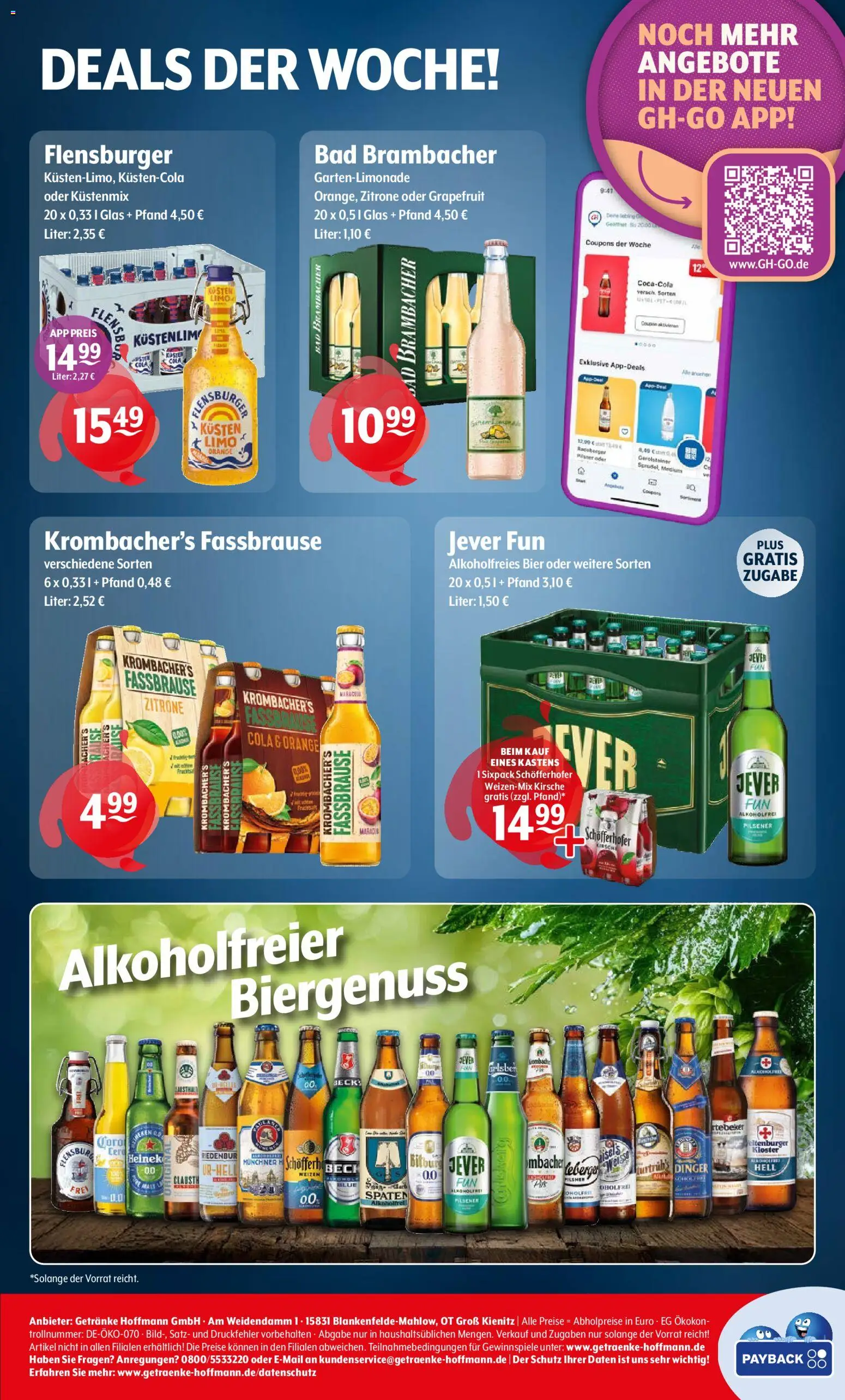 Trink und Spare Prospekt 	 – gültig ab 26.01.2026 | Seite: 8 | Produkte: Cola, Grapefruit, Zitrone, Gerolsteiner