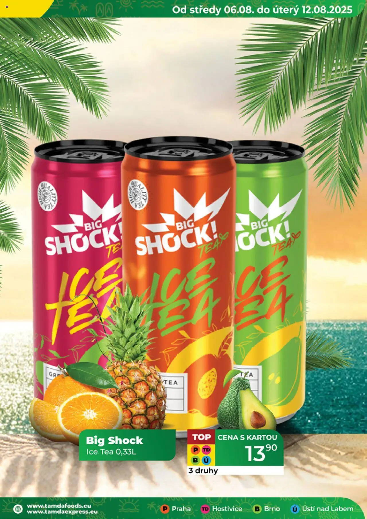 Tamda Foods leták od 06.08.2025 | Strana: 41 | Produkty: Ice tea, Big Shock
