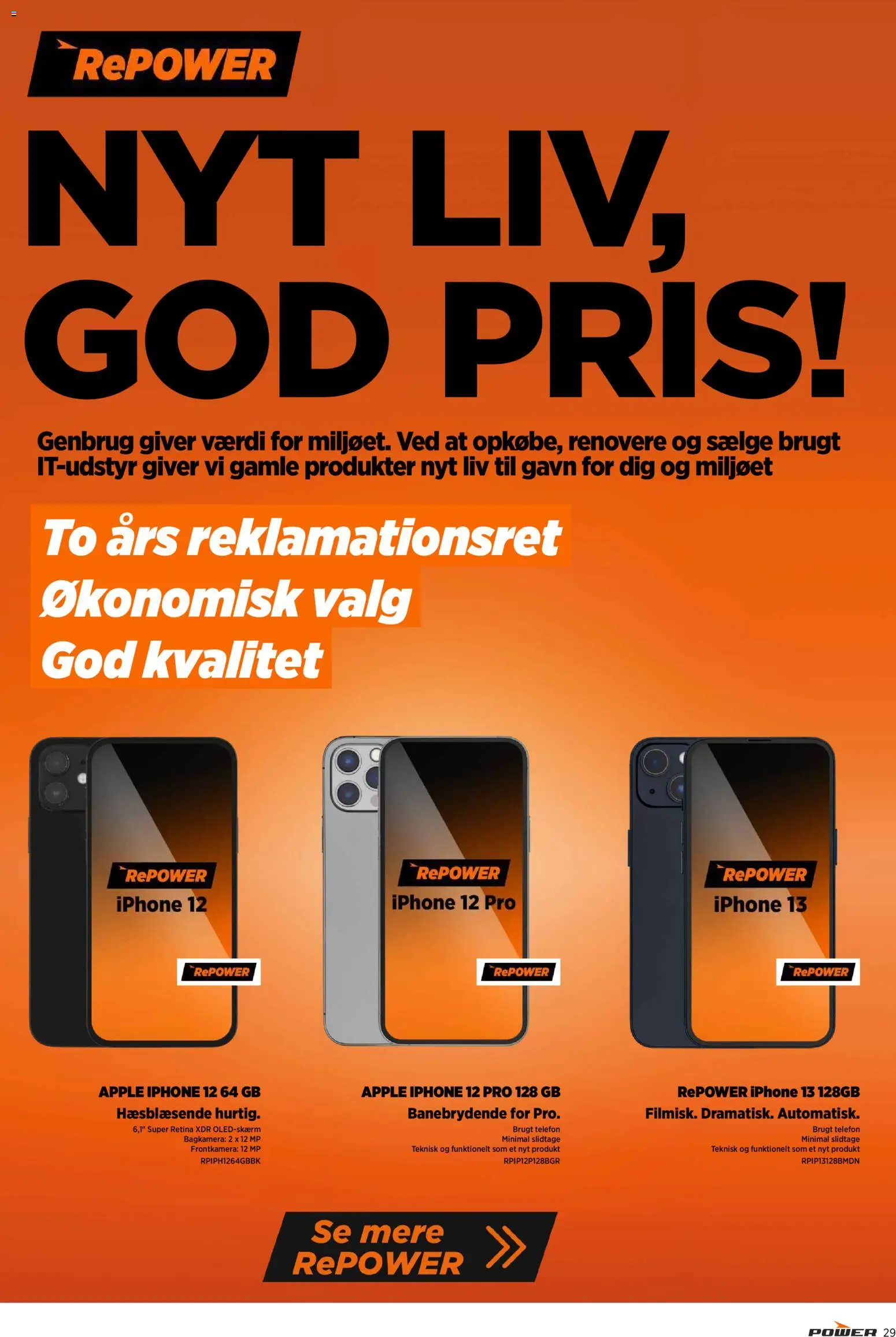 Power tilbudsavis – gyldig fra 25.12.2025 | Side: 29 | Produkter: Telefon, Søm