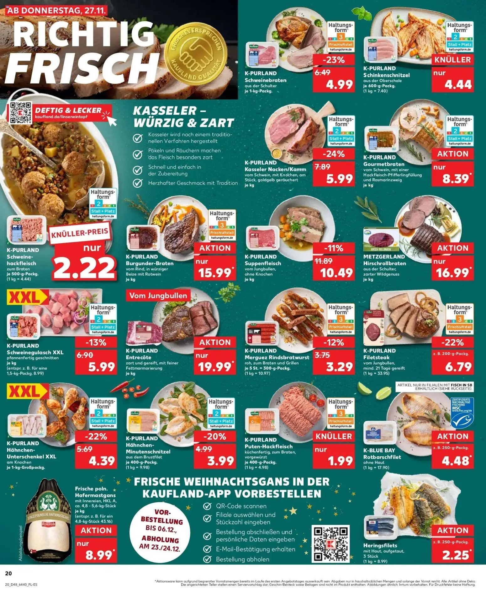 Kaufland prospekt Gelnhausen	 – gültig ab 30.11.2025 | Seite: 20