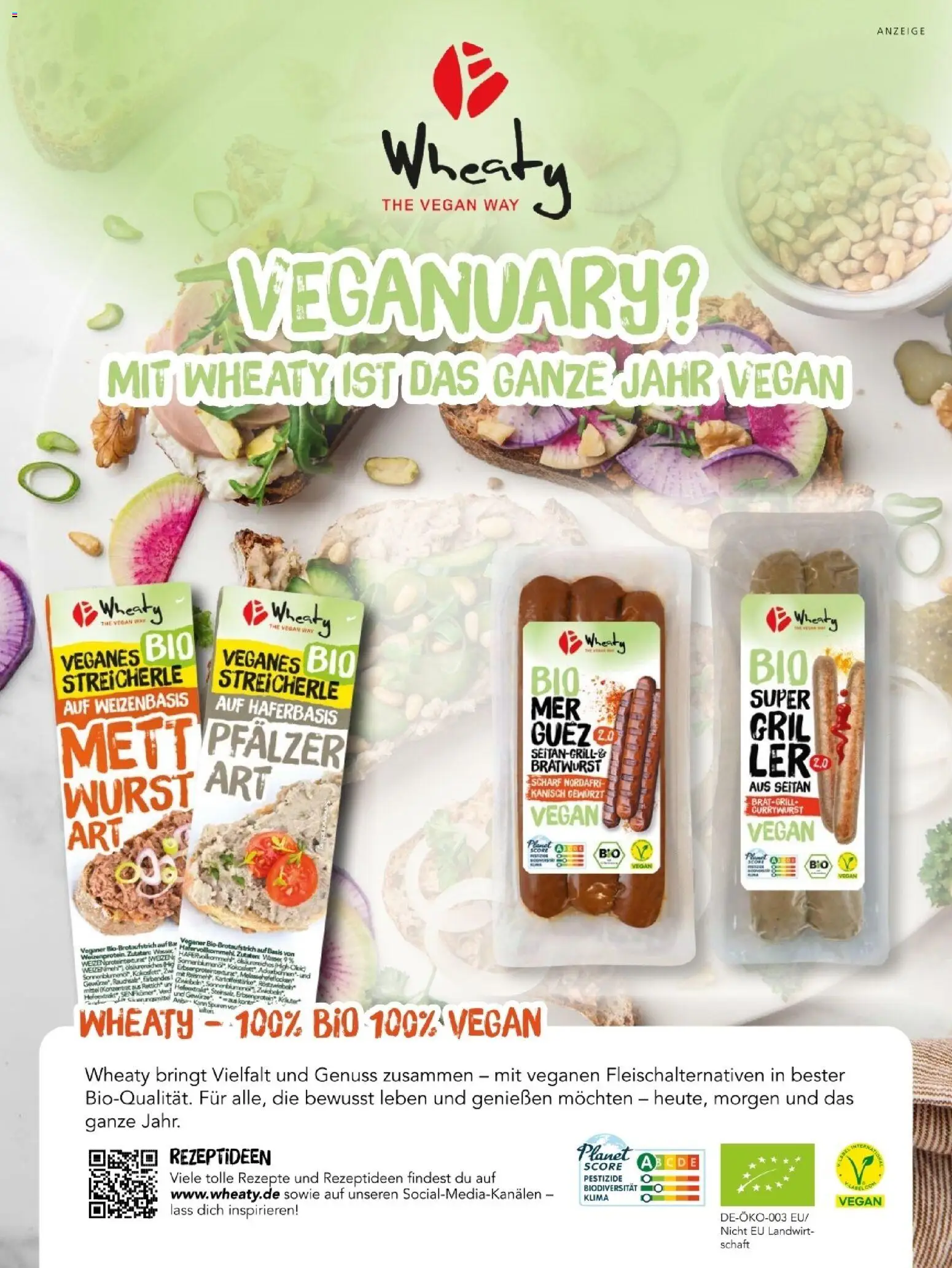 Alnatura Prospekt – gültig ab 01.01.2026 | Seite: 47 | Produkte: Bratwurst, Wasser, Wurst