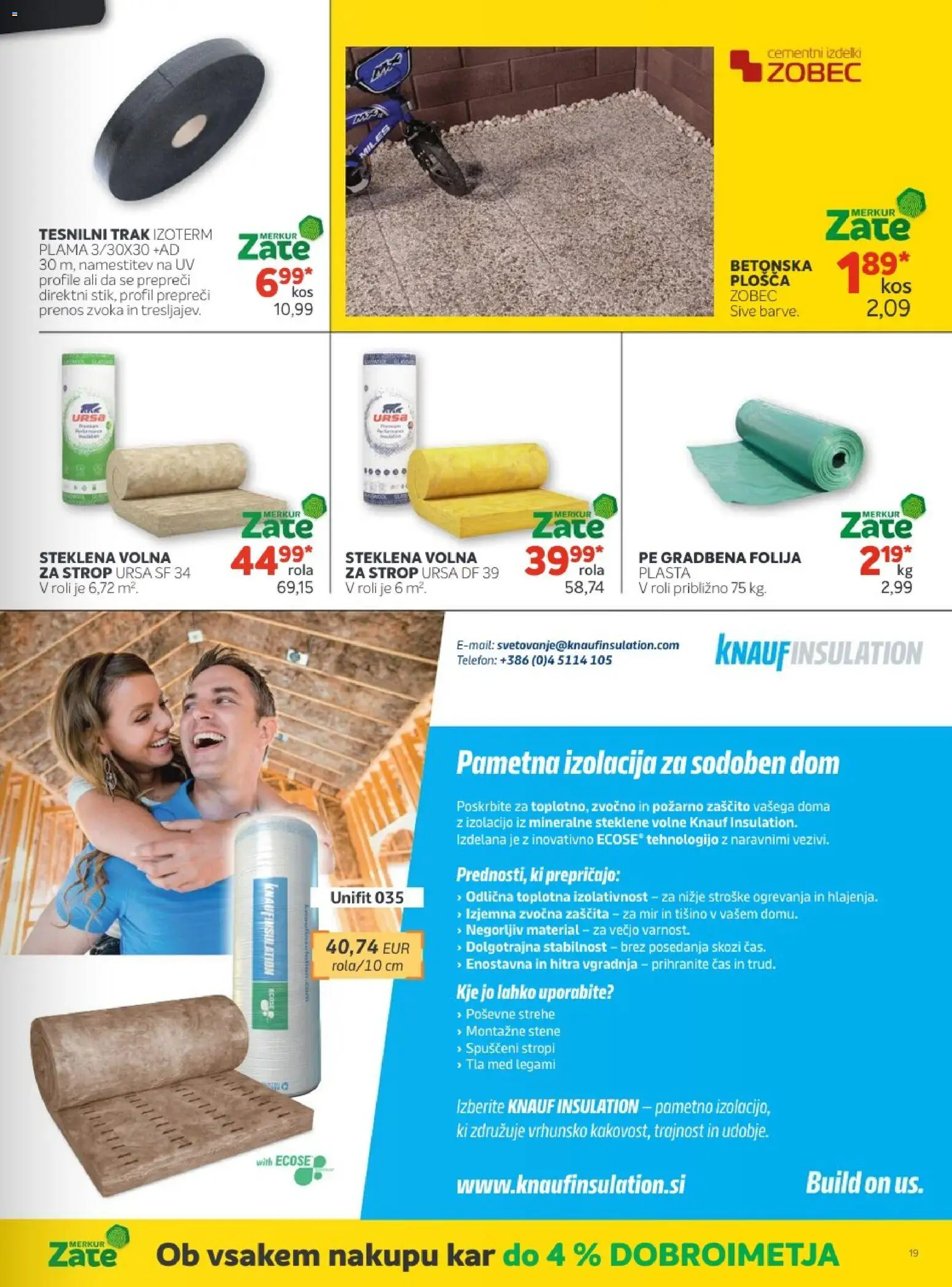 Novi Merkur katalog ponudbe – veljaven od 03.12.2025 | Stran: 47 | Izdelki: Kos, Folija