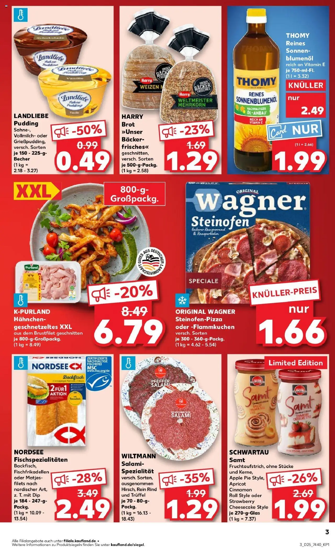Kaufland prospekt Korbach	 - gültig ab dem 22.06.2025 | Seite: 16 | Produkte: Schokolade, Schwartau samt, Pizza, Sahne