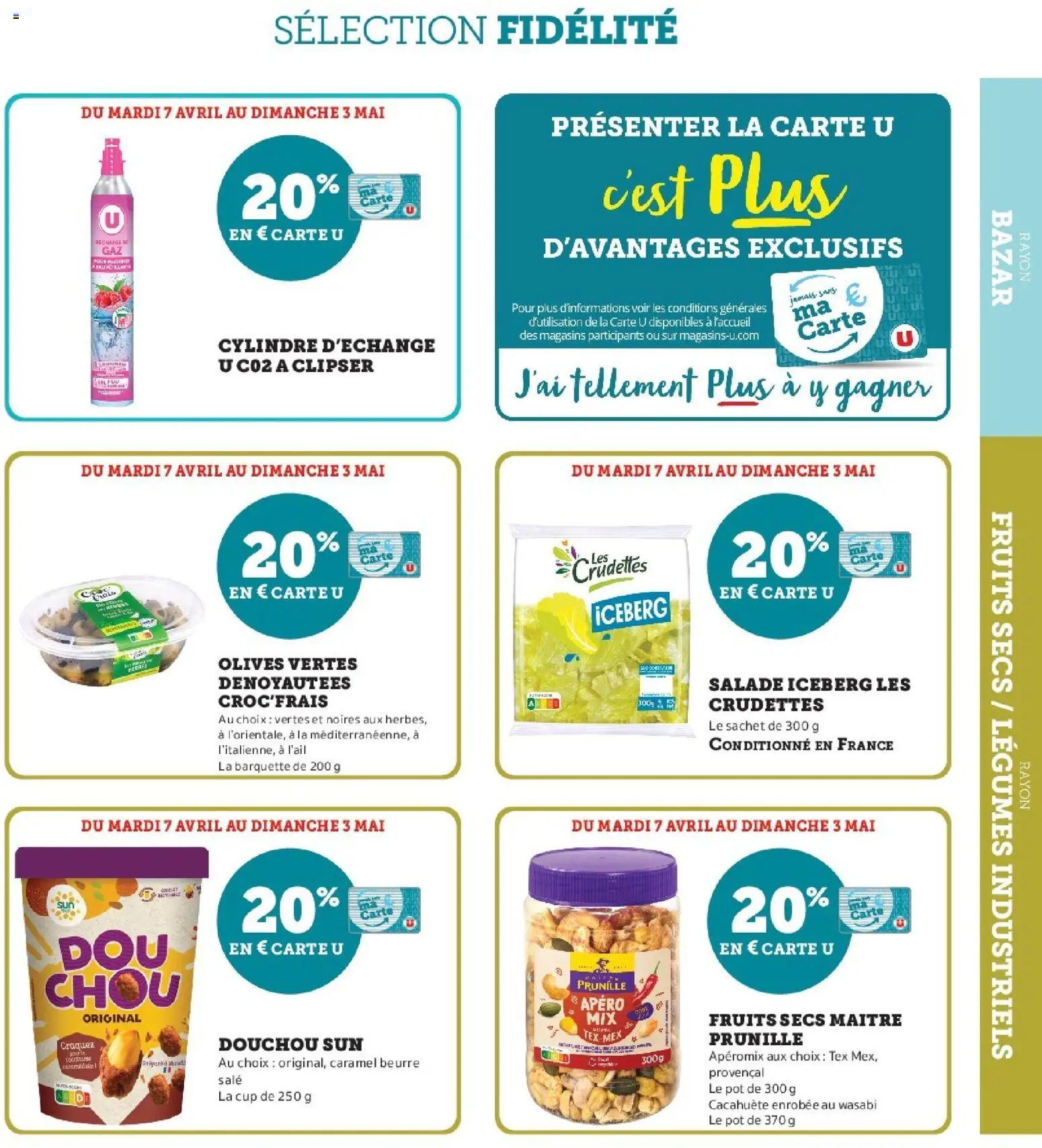 {H1} | Page: 31 | Produits: Olives, Wasabi, Beurre, Fruits secs