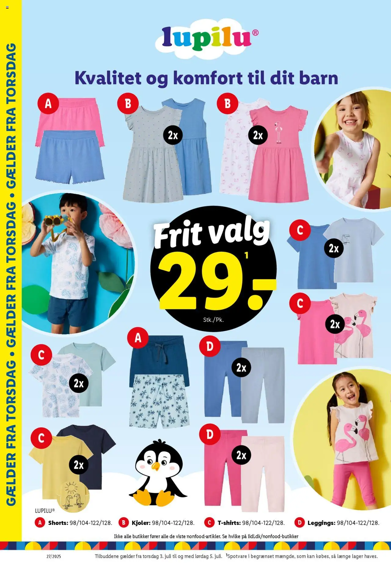 Lidl Tilbudsavis gyldig fra 03.07.2025 | Side: 8 | Produkter: Shorts, Leggings, Søm