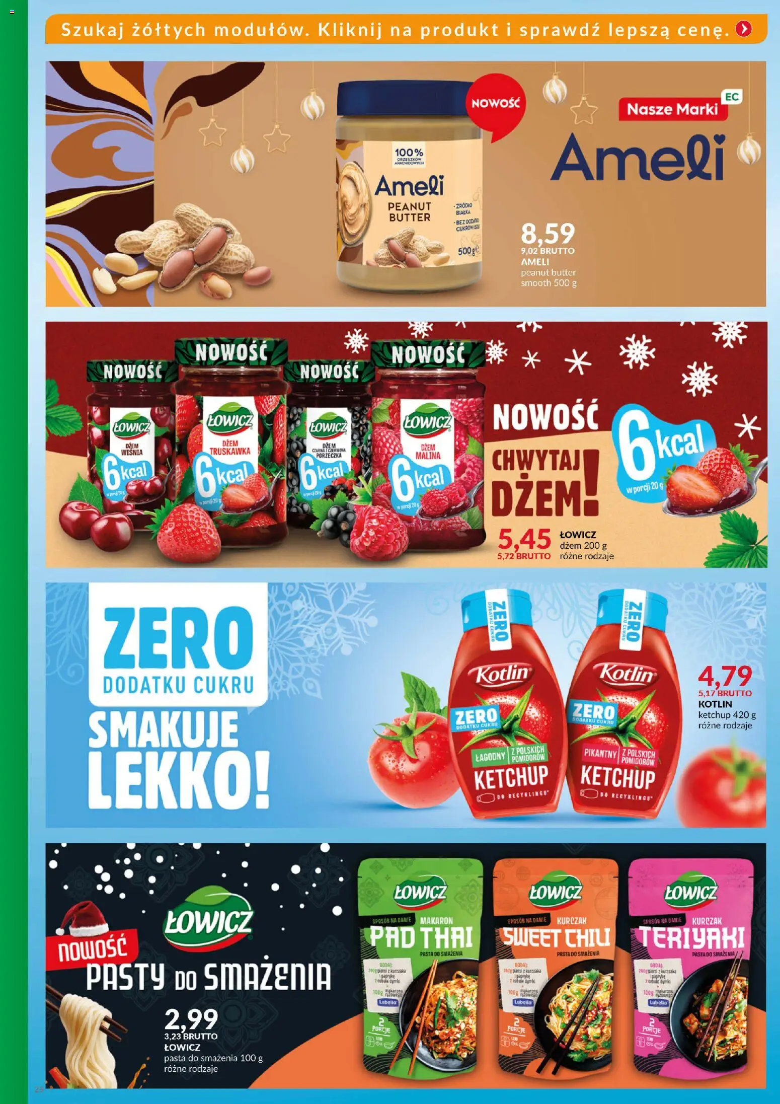 Eurocash Gazetka - Katalog Artykułów Spożywczych od 14.12.2025 | Strona: 28 | Produkty: Kurczak, Porzeczka, Makaron, Cebule