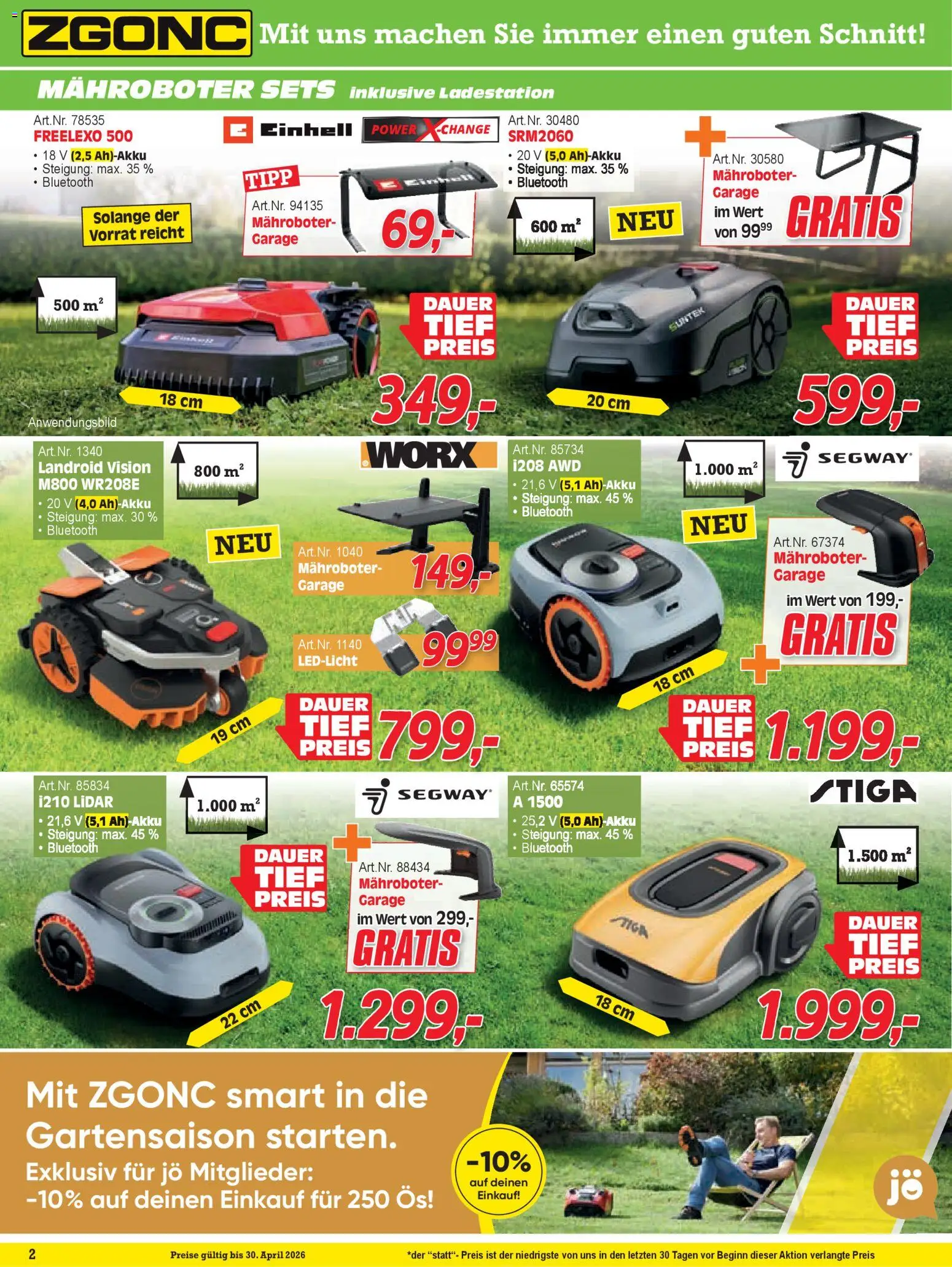 Zgonc Flugblatt April II 2026 gültig ab 14.04.2026 | Seite: 2