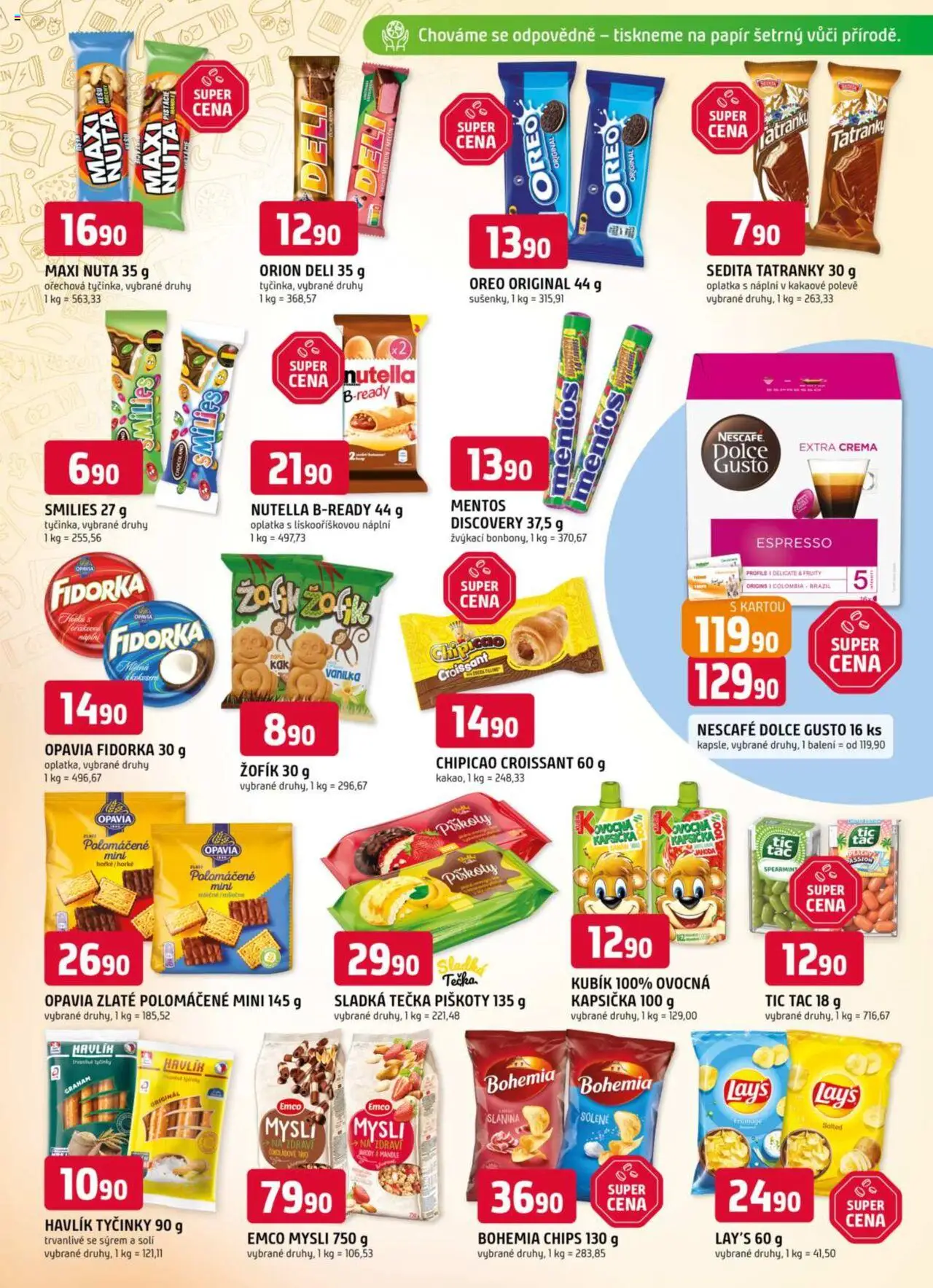 Trefa leták od 04.06.2025 | Strana: 7 | Produkty: Tatranky, Piškoty, Nescafé, Nutella