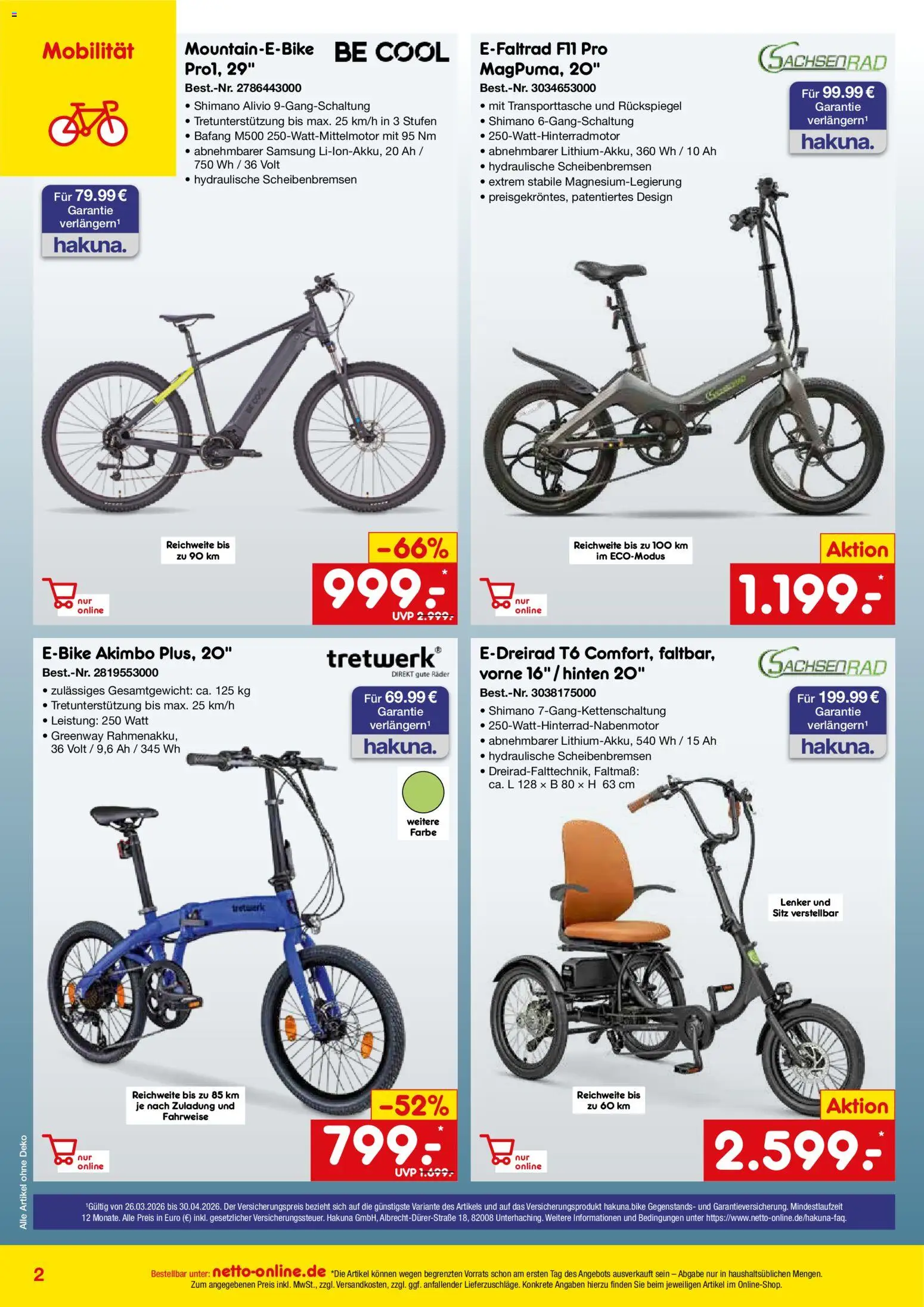 Netto Marken-Discount Online-Angebote April – gültig ab 01.04.2026 | Seite: 2 | Produkte: Samsung