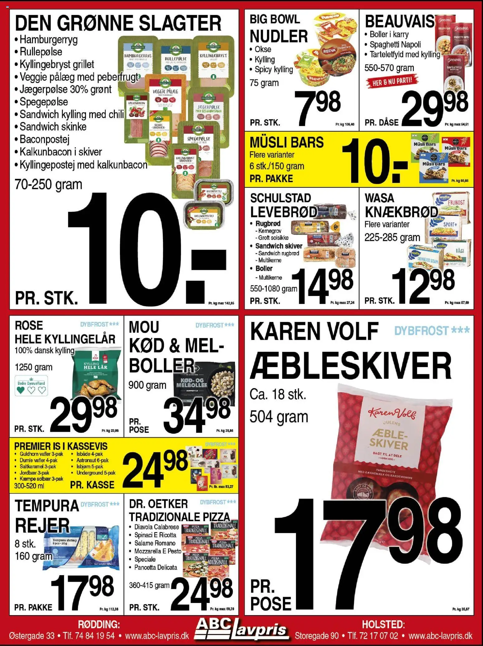 Abc Lavpris tilbudsavis – gyldig fra 29.10.2025 | Side: 4 | Produkter: Skinke, Kardemomme, Pålæg, Rugbrød