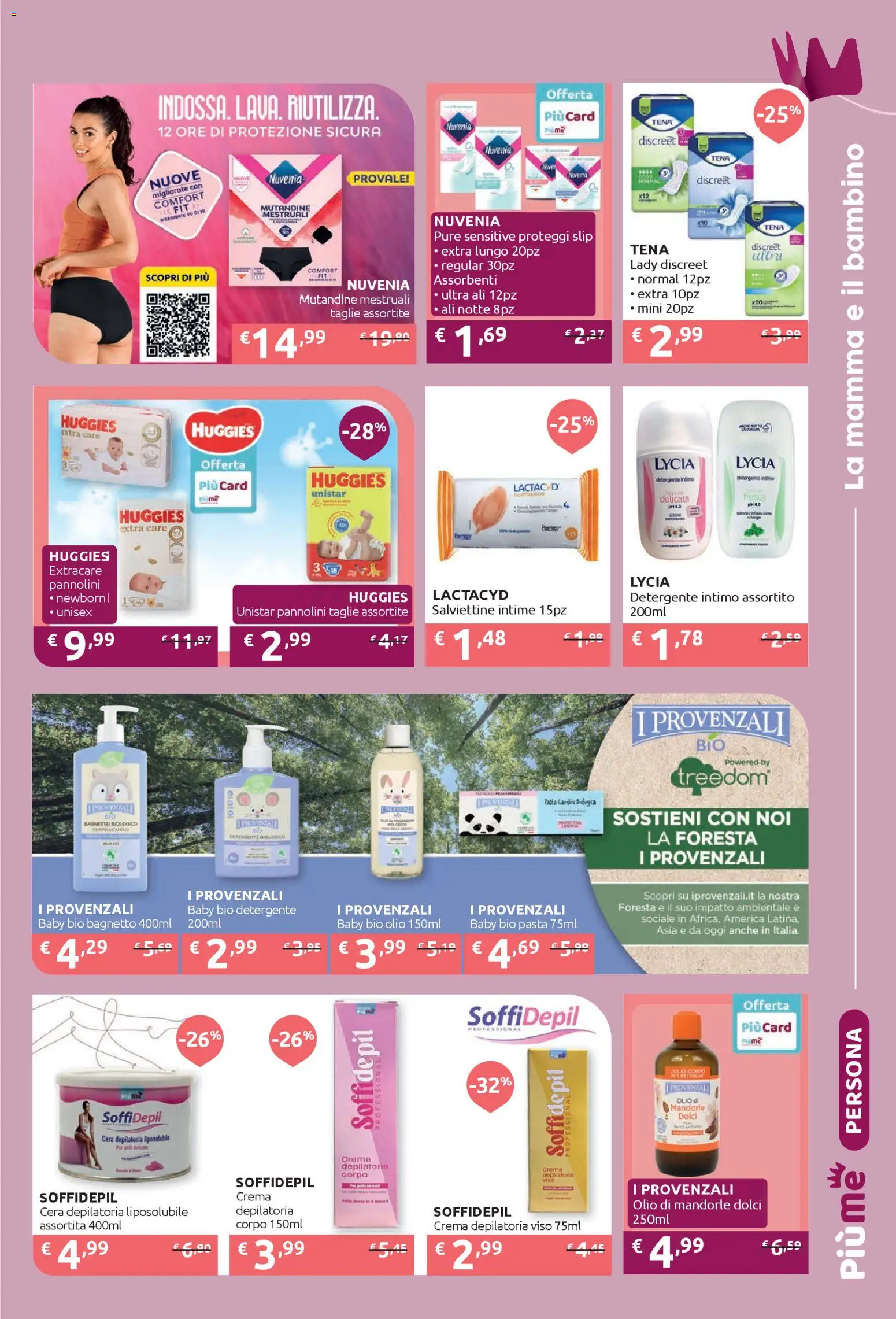 Volantino IperSoap del 30.03.2026 | Pagina: 17 | Prodotti: Crema, Intimo, Slip, Olio