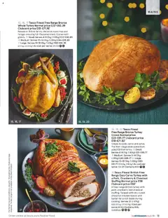 Preview of Tesco - Festive Food to Order brochure 2025 valid from 01.10.2025 | Page: 13 | Products: Milk, Butter, Füstölt oldalas, Bacon