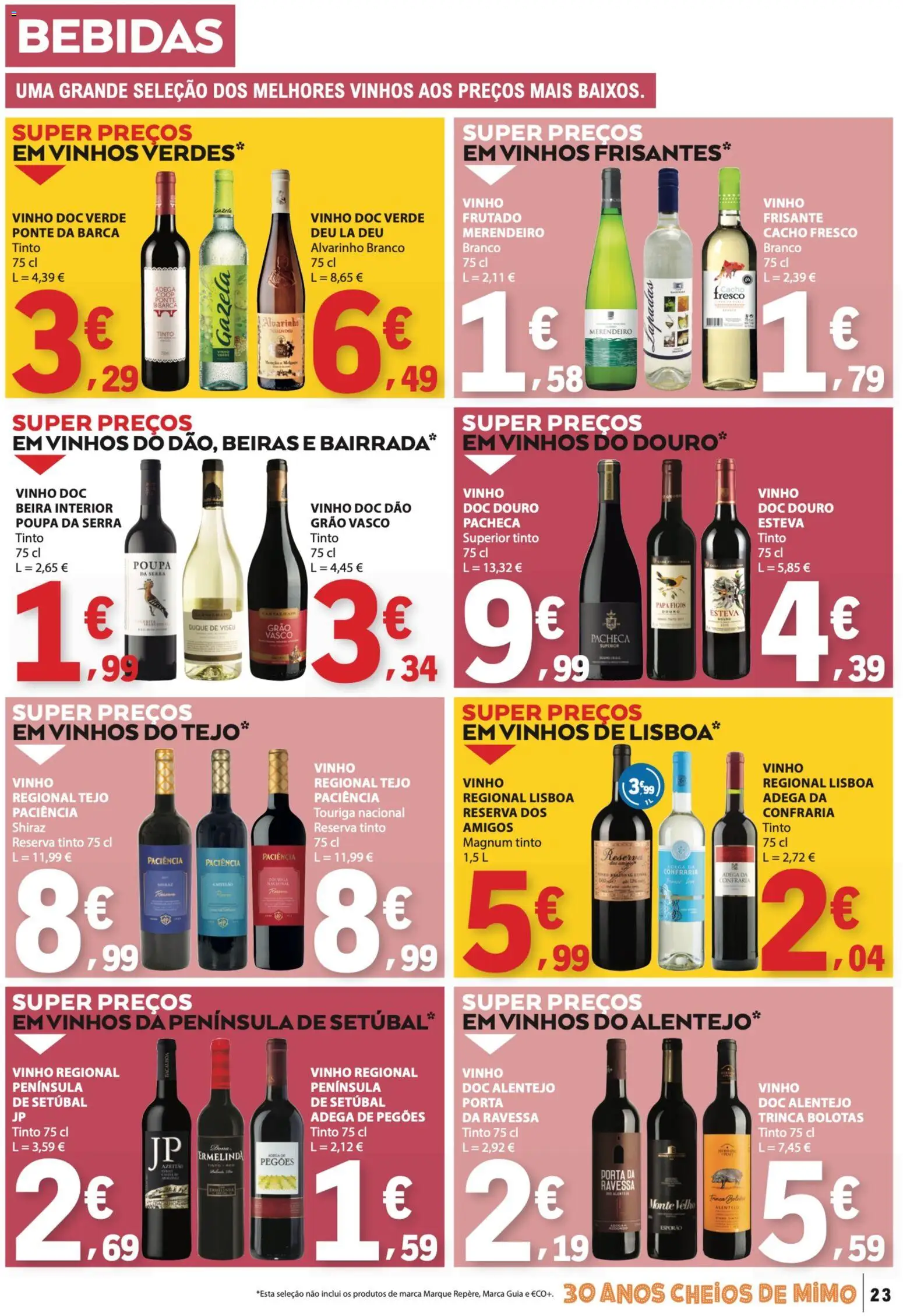 E.Leclerc folheto │ válido de 19.03.2026 | Página: 23 | Produtos: Porta, Vinho