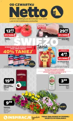 Pogląd oferty "Netto gazetka od czwartku spożywcza" - ważna od 09.04.2026