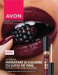 Catalog Avon - 08 2025 – previzualizare al pliantului de la Avon valabil de la 01.08.2025