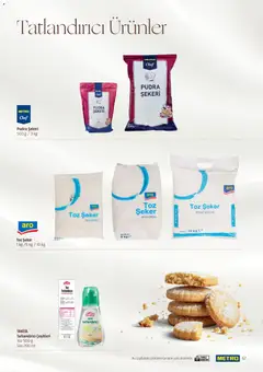 06.04.2026 tarihinden itibaren geçerli olan Metro kataloğu önizlemesi | Sayfa: 57 | Ürünler: Pudra, Şeker, Toz şeker, Tatlandırıcı
