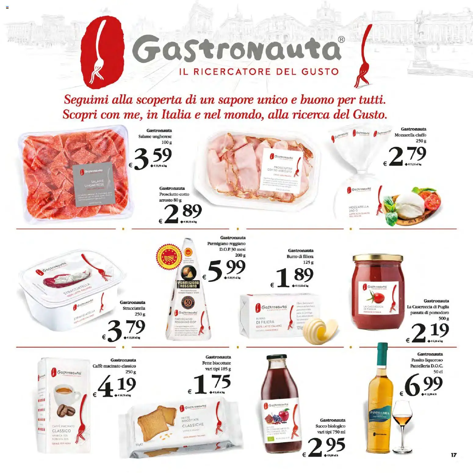 Volantino Decò del 05.01.2026 | Pagina: 17 | Prodotti: Salame, Succo, Pomodoro, Macinato