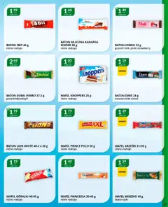 Eurocash Gazetka od 28.07.2025 | Strona: 31 | Produkty: Knoppers, Prince polo xxl, Baton