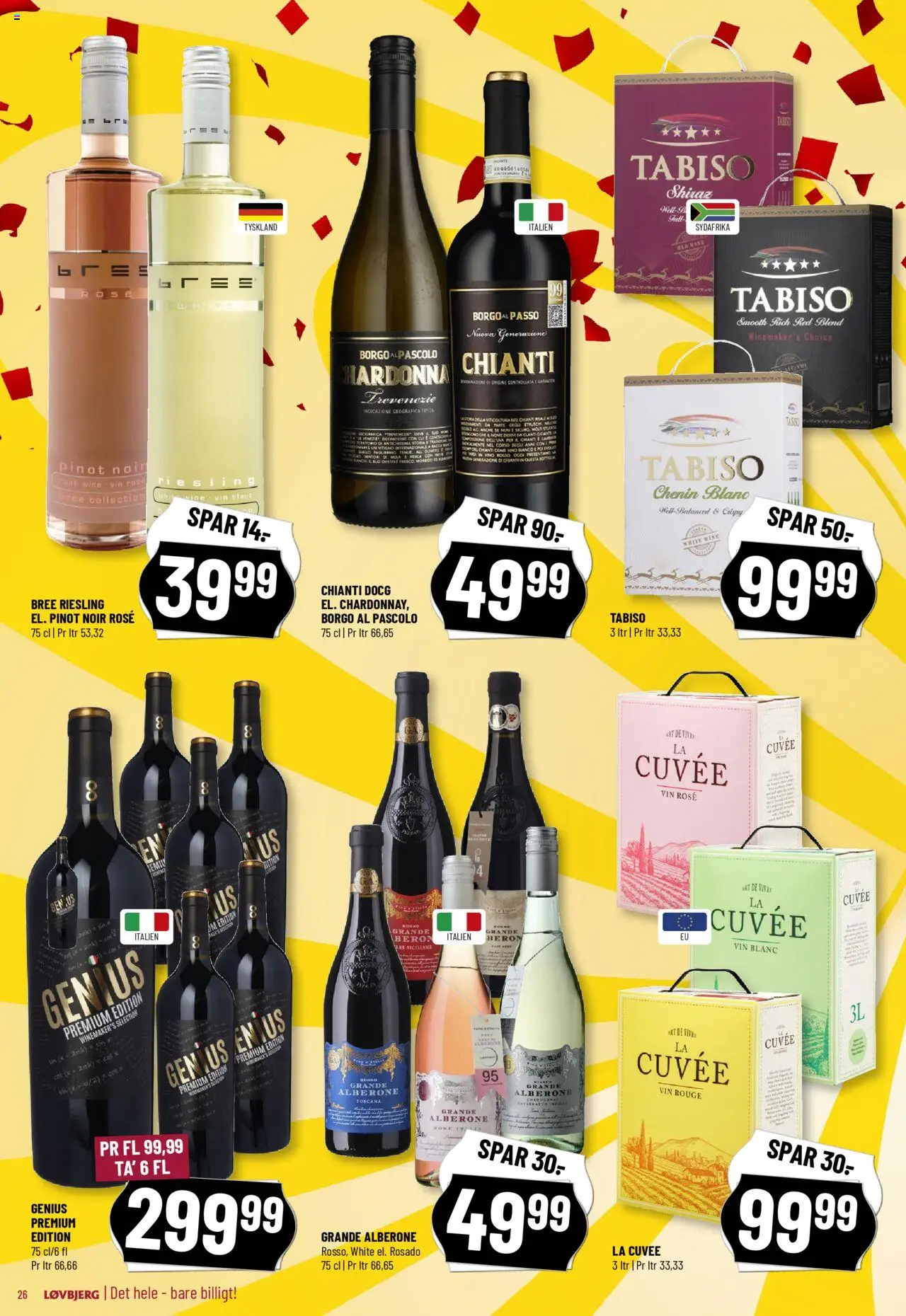 Løvbjerg Tilbudsavis gyldig fra 20.06.2025 | Side: 28 | Produkter: Vin, Te, Is